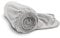 bett1 BODYGUARD Jersey-Spannbettlaken 180-200x200 cm (Silber, robust, waschbar bei 60 °C, Rundum-Gummizug, Oeko-Tex 100)