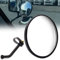 Ygmylandbb Rétroviseurs d'angle Mort, 5,6 pouces Miroir de circulation convexe, camion rétroviseurs extérieurs latéraux, Miroir Convexe Angle réglable pour camions, remorques, bus