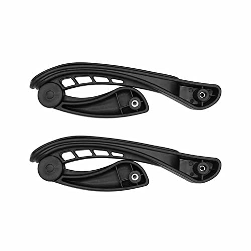 perfk Reposabrazos Universal para silla de oficina, 2 uds., accesorios, reposabrazos de repuesto, 4 agujeros