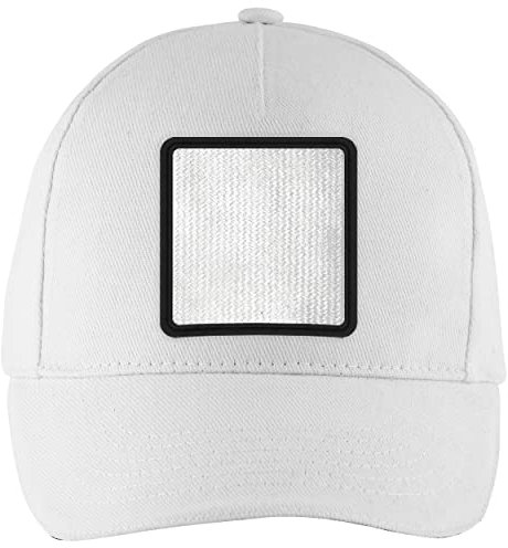 Gorra con Parche Personalizable, niño (Blanco)
