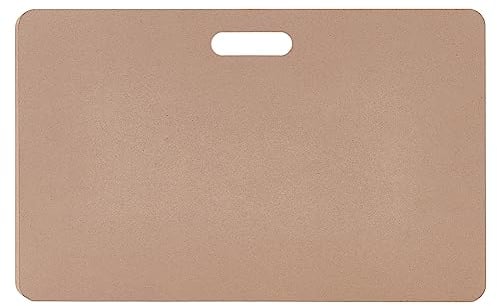 BENECREAT 40x25cm Portable Clay Wedging Board, Soft Clay DIY Board with Built-in Handle for Ceramic, Clay Crafts, Hand DIY, Painting Board Pad, 12mm Thick