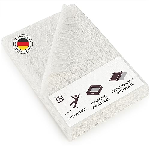 Blumtal Antirutschmatte 130x190 cm - Teppich Antirutschunterlage aus Vinyl - zuschneidbare Antiruschmatte für Teppich - Schubladenmatte - Anti Rutsch Teppichunterlage - rutschfeste Unterlage 1er Set