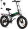 HITWAY 20X4,0 Elektrofahrrad, Off-Road E Bike mit 48V 13Ah Akku, 55-120KM, 250W Motor, 7-Gang Faltbares Elektrofahrrad, Premium Aluminium Rahmen Pedelec BK10SP