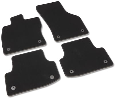 Kovvar Fußmatten passend für Audi A3 8V/8V7 2013-2020 Passend zur Ausführung: 8VA Sportback | Qualität: Comfort