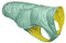 Ruffwear Quinzee Regenjacke für kleine Hunde, isolierter Allwetter-Hundemantel, Wasserabweisende Hundejacke, leichte Hundeweste und Tragetasche, Größe S, River Rock Green