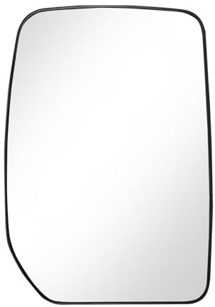 Mingke Spiegelglas Ersatz für Ford Transit MK6 MK7 2000-2013 Rechts Beifahrerseite Beheizbar Außenspiegel Glas mit Trägerplatte