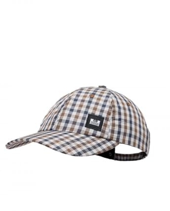 Weekend Offender Mid House Check Cap Clay