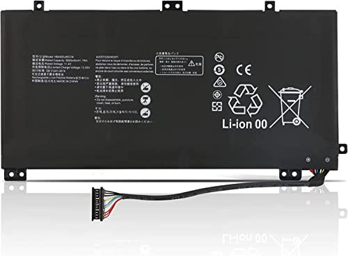 11,4 V, 41,7 Wh/3660 mAh/3-Cell HB4593J6ECW, HB4593J6ECW-31 Laptop Battery Compatible para Huawei MateBook 13 2018 Series 3ICP5/64/84
