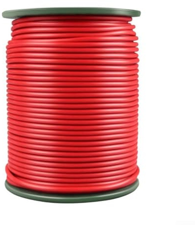 PVC-Schweißdraht, 1 Rolle flexibler Bodenschweißstab für Kunststoffbodennähte, Hitzeschweißschnur für Vinylbodeninstallation (rot)