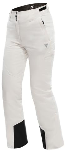 Dainese Opra Aerosense-Dry Wmn Pants Skihose mit Polsterung, wasserdicht und atmungsaktiv für Damen, Weiß, XL