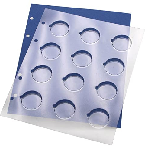 SAFE 7848 TOPset Ergänzungsblatt für 10 DM, bzw. 10 Euro oder 20 Euro-Gedenkmünzen | Inklusive blauem Zwischenblatt