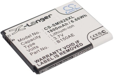 Battery for Samsung GT-I8262 Li-ion 3.7V 1800mAh - B150AE