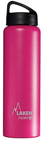 Laken Classic Botella Térmica Acero Inoxidable 18/8 y Doble Pared de Vacío, Unisex adulto, Rosa (Fucsia), 1000 ml