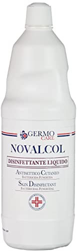 Novalcol Desinfectante cutáneo bactericida, bote de 1 litro, indicado para la desinfección de manos, piel y puntos de inyección, no debe utilizarse sobre piel lesionada o mucosa 36611