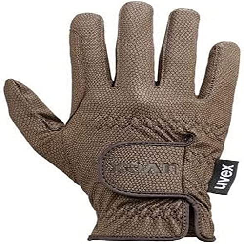 uvex Sportstyle - dehnbarer Reithandschuh für Damen und Herren - exzellenter Grip & strapazierfähig - touchscreenfähig - Brown - 9