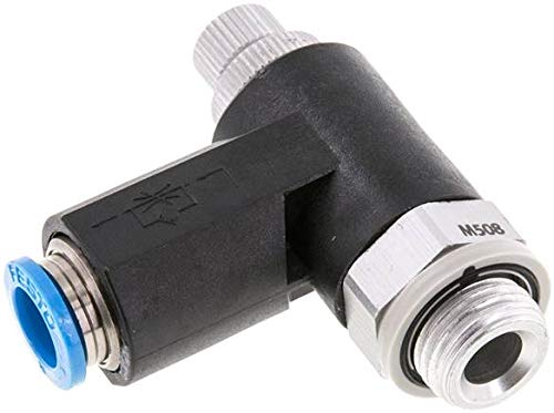 GRLA-1/4-QS-8-RS-B (162968) Drossel-Rückschlagventil Pneumatischer Anschluss 1:QS-8