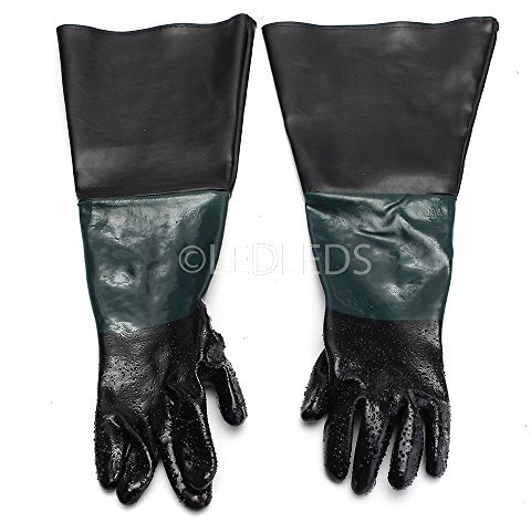 GUANTI PER CABINA SABBIATRICE DA 350 LITRI DIAMETRO 180MM LUNGHEZZA 630MM