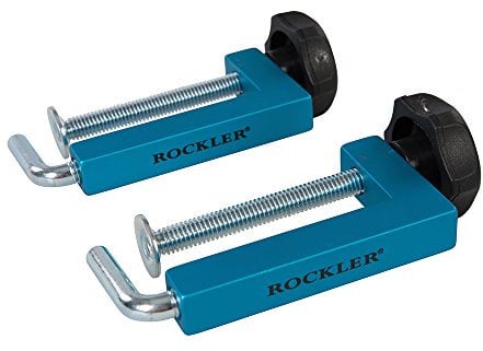 Rockler 433225 Universal Fence Clamps 2pk 2pk , Blue