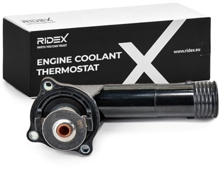 RIDEX 316T0054 Thermostat Kühlmittel Kühlwasserthermostat mit Gehäuse 95°C Kompatibel mit BMW 3 Limousine E36 11531247125 11531739752 11531739755