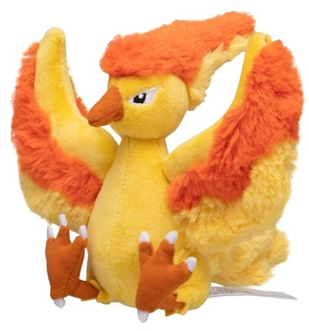 Pokemon Center Original Plush Doll Pokémon fit Moltres/Sulfura Go