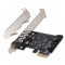Carte PCI Express, 6 Gbps Cartes d'adaptateur d'extension Cartes PCI-E PCI Express vers SATA 3.0 2 Ports SATA III Adaptateur PCI-E pour XP/7/8, Vista, Mac, Linux, Server2003.