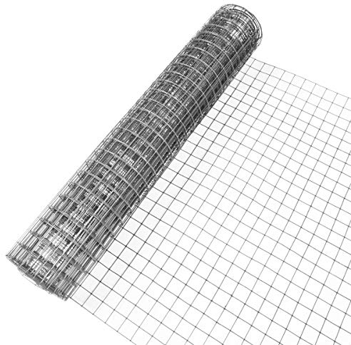 INDUTEC 4eck-Geflecht Drahtgitter Volierendraht - verzinkt - MW: 19,0mm | DS: 1,05mm | B: 1000mm | 5m Rolle