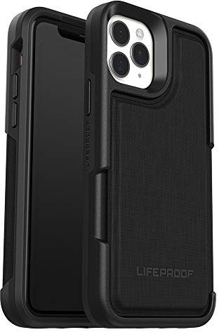LifeProof Flip Wallet Case, Premium, Drop Protective Wallet Case for iPhone 11 Pro - Dark Night (77-63457)
