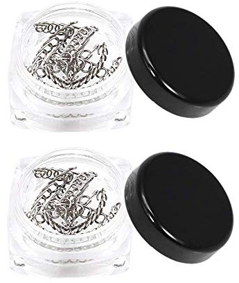 24 Stück 2 Kartons Eingewachsene Zehennagel Korrektur Draht, Zehennägel Fixer, Eingewachsene Toe Corrector für Toenail Correction,(6 Größen)