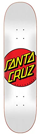 Skateboard Deck, Classic Dot 8.0 x 31.62