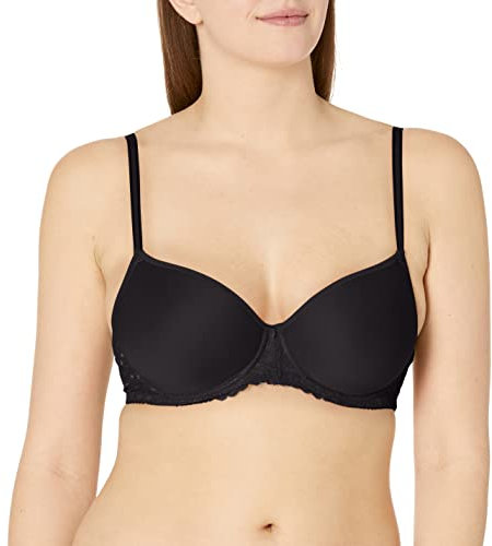 Freya Women's Signature Underwire Spacer T-Shirt Bra, Opaque, Black, 34E