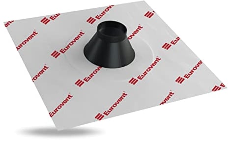 Eurovent® SEAL selbstklebende Rohrmanschette, Dachdurchführung, Kabeldurchführung (Für Ø100-110mm Rohren)