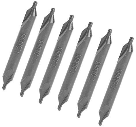Lot de 10 forets centraux tout terrain, en acier rapide résistant à la chaleur, pratique pour les centres d'usinage, les perceuses d'établi