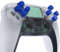eXtremeRate Tres Tono Color Botones de Reemplazo para ps5 Control Accesorios Botones de Dirección Dpad Botones de Acción Símbolos Rediseñados D-Pad Teclas Botón para ps5 Mando(Azul&Claro)