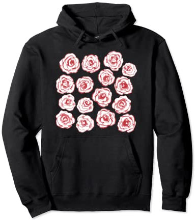 Peinture aquarelle roses Sweat à Capuche