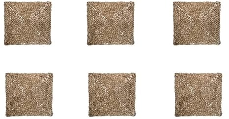 HERSIG - Salvamantel Individual | Mantel Individual Cuadrado - 30 x 30 cm | Pack 6 Salvamanteles