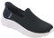 Skechers - Deportivas Go Walk Flex Relish sin Cordones para Mujer, Negro -, 5.5 Wide