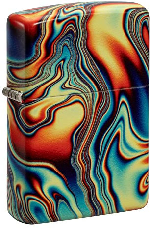 ZIPPO Colorful Swirl Color 540° 60006534 Glow in The Dark Green Original Feuerzeug