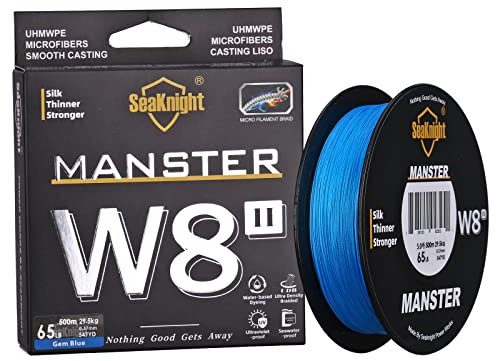 SeaKnight W8 II 8 Fili Lenza da trecciato X9 9 fili 150M/300M/500M Filo da Pesca alla Carpa Acqua salata 15-100LB