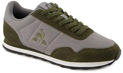 Le Coq Sportif Astra Twill Titanium/Olive Night Sneaker, Unisex, Erwachsene, Größe 40, Titanium Olive Night, 40 EU