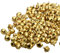 150 Stück Kleine Glocke Glöckchen zum Baumschmuck Weihnachten Glocken Basteln Mini Weihnachtskugeln Weihnachtsdeko Klein (Goldfarben)