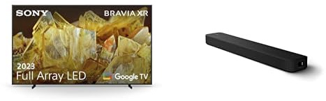 Sony BRAVIA XR, XR-98X90L, Full Array LED, 4K HDR, Google TV, ECO PACK, BRAVIA CORE, Ottimo per PlayStation 5 + HT-S2000 Soundbar Dolby Atmos® a 3.1 canali