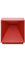 SIGOR Nutalis - Dimmbare würfelförmige LED Akku-Tischlampe Indoor & Outdoor, IP54 spritzwassergeschützt, Höhe 10 cm, aufladbar mit easy-connect puk, 9 h Leuchtdauer, feuerrot
