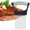 Zwiebelhalter Edelstahl Zwiebelschneider Halter Food Slice Assistant Gemüsezerkleinerer Tomate Zwiebel Zitrone Gemüse Obst Slicer Schnitthilfe Wellenschneider Slicing Cutter Sicher Gabel (1)
