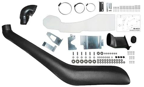 BDWXJP Auto Erhöhte Lufteinläss Schnorchel Set für Nissan Navara NP300 D23, Auto Schnorchelset, Autowatgerät Lufteinlasssysteme Offroad, Auto Styling Zubehör