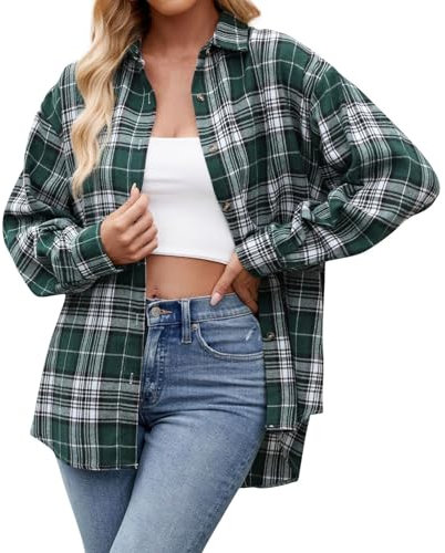 Chemisiers Et Blouses Femme Chemise Carreaux Femme Blouse Noire Femme Chemisier De Noel Femme Chemise Rouge Femme Chemise Halloween Femme Pull Femme Paillettes Veste A Carreaux Vert 2XL