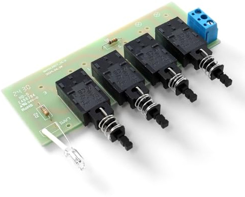 Reliapart PCB Control Module Push Button Switchbox Assembly Fits Hygena APP Type Cooker Hoods