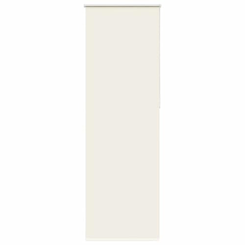 vidaXL Verdunkelungsrollo Cremeweiß 65x230cm Stoffbreite 60,7 cm