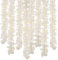 LuLobtg 40Pcs Artificial Wisteria Garland Reusable Silk Cloth Wisteria Flowers 40inch White Wisteria Vine Hanging Fake Flower Vine for Family Wedding Arch Party Patio Decoration