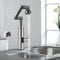 Electric Instant Hot Water Tap, Kitchen Tap with LED Digital Display, Rotatable at Any Angle Boiling Water Tap for Home Kitchen Bathroom Washroom Facilities, UK Plug