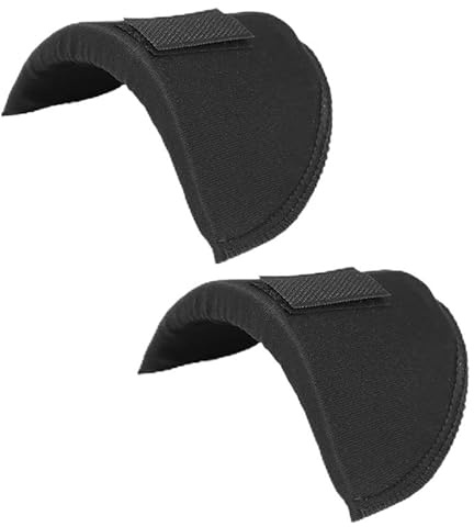 Azlanway Shoulder Pads, 2 Pcs Thickness 1.5 cm Anti Slip Detachable Foam Shoulder Pads Breathable Sponge Shoulder Pads for Women Clothes Men Suit Blazer Coat Clothing T-Shirt